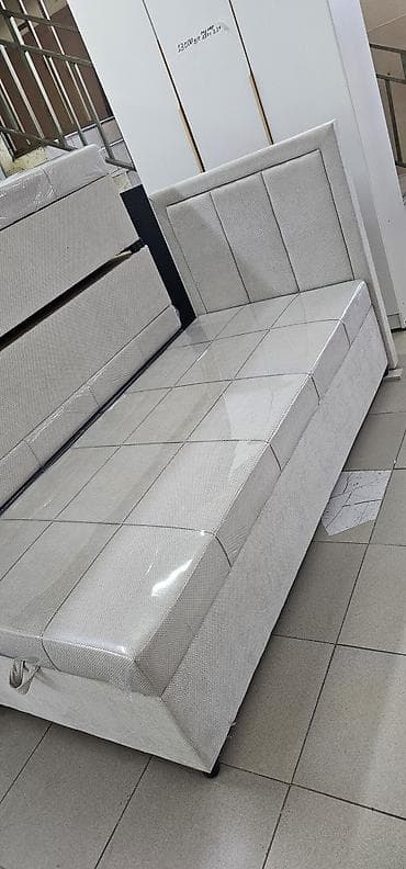 Кровати: Односпальная кровать, Новый, С ящиком для хранения, длина - 200 см — 3