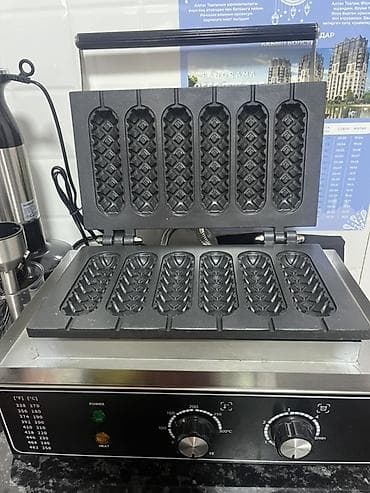 корн дог апарат: Профессиональная вафельница для хот-догов на палочке (корн-доги) — 2