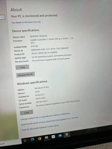 microsoft surface laptop купить: Ультрабук, 8 ГБ ОЗУ, Intel Core i7, 14 ", Б/у, Для работы, учебы, память SSD — 6