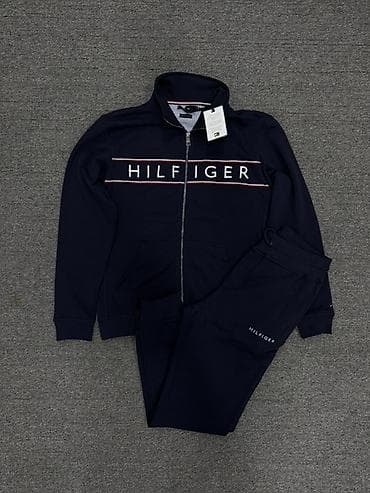 ecco: Мужской спортивный костюм, S, M, L, Tommy Hilfiger, Новый, цвет - Синий, Самовывоз — 1