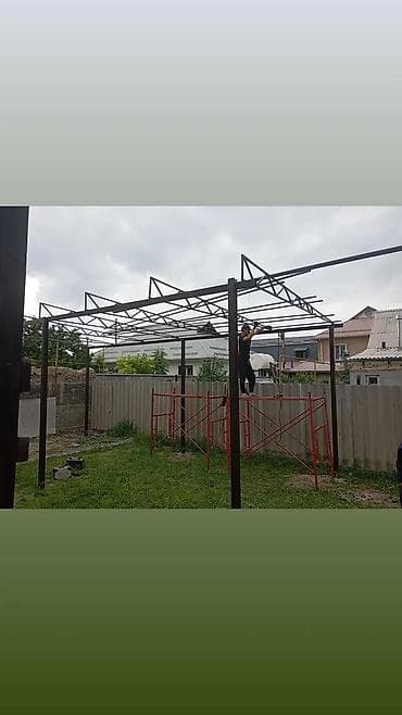 где купить простынь на резинке: Навес, Арочный, Металл, Профнастил, Установка — 2