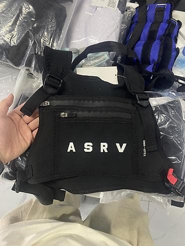 Аксессуары: Нагрудная сумка ASRV (черная) - Формат: chest rig/нагрудный — 1