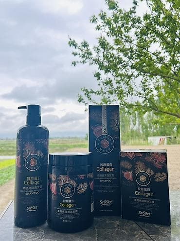 прием шкуры: Коллагеновая серия для ухода за волосами Sr9get - Шампунь Collagen — 1