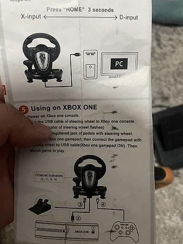 руль для кампютера: Игровой руль PXN с педалями - Проводной руль для автосимуляторов с — 8
