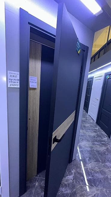 third edition solution: Двери для домов и квартир, Деревянная, Одностворчатая, Правосторонняя, цвет - Серый — 1