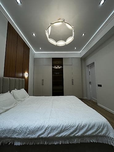 3: 3 комнаты, 77 м², Асанбай мкр Элитка, 11 этаж, Дизайнерский ремонт — 10