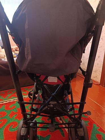 спинклер: Коляска, Chicco, цвет - Черный, Б/у, Самовывоз — 4