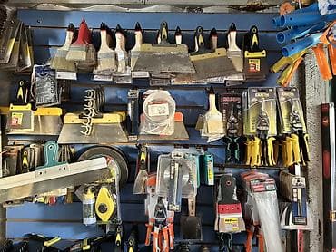 Кол шаймандары: Малярно-отделочные и слесарные инструменты - Шпатели различных типов — 1