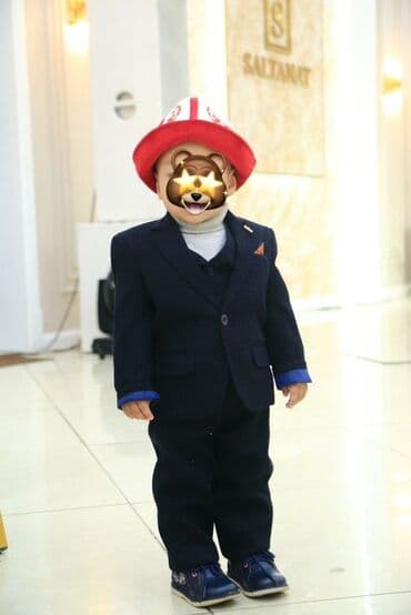 твидовый пиджак: Комплект, цвет - Синий — 2