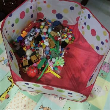 домик для детей из ткани: 🎉 Детский сухой бассейн Яркий и весёлый бассейн для игр с — 4