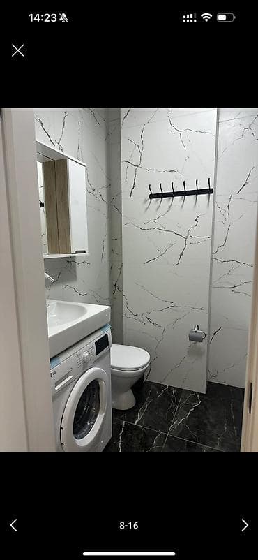 1 комната, 42 м², Ак-Кеме (старый аэропорт) Элитка, 14 этаж, Дизайнерский ремонт — 3