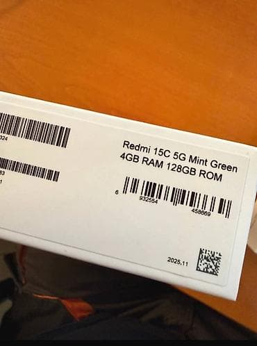 ipad mini 5 128gb: Redmi, Redmi 15C, Новый, 4 ГБ, цвет - Черный, В рассрочку, 2 SIM — 4