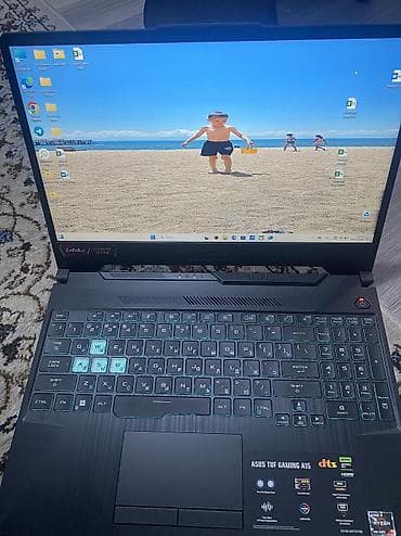 игравой нодбук: Ноутбук, Asus, 16 ГБ ОЗУ, AMD Ryzen 7, 15.6 ", Новый, Игровой, память SSD — 5