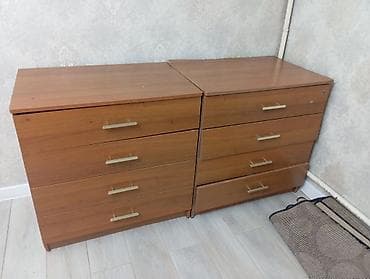 комоды каракол: Кийим үчүн комод, Колдонулган, Күзгүсүз, ЛДСП, түсү - Күрөң — 1