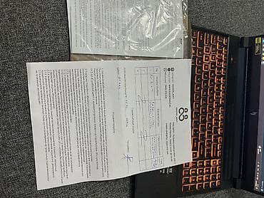 Ноутбуктар жана аксессуарлар: Игровой ноутбук Acer Nitro V 16 (серия Nitro V, эмблема N на крышке) — 8