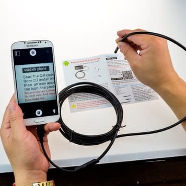 USB Эндоскоп для смартфона и компьютера 7mm Мини эндоскоп для вашего