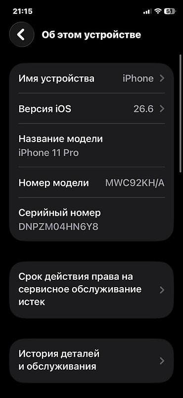 чехии: IPhone 11 Pro, Б/у, 256 ГБ, Золотой, Чехол, 80 % — 8