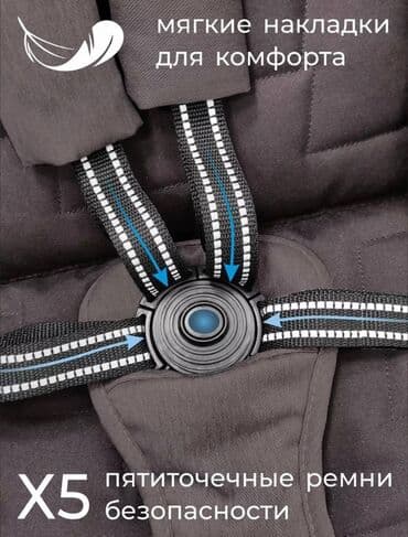 прогулочные коляски для двойни: Коляска, цвет - Серебристый, Б/у — 6