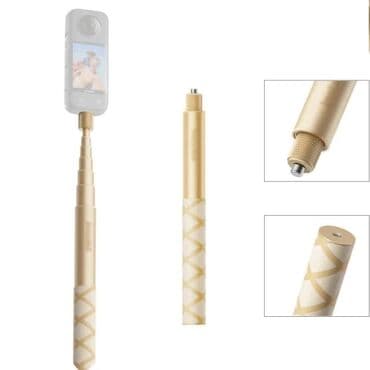 insta 360: Невидимая палка для селфи Insta360 Invisible Selfie Stick Gold Edition — 1