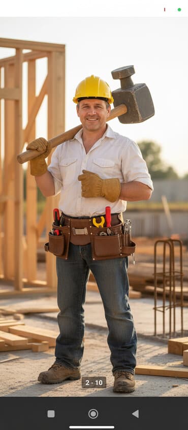 - Покраска, обои, декоративные покрытия. - Укладка плитки, ламината