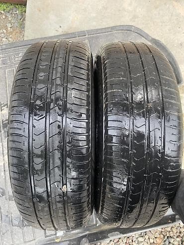 резина 15 с: Колеса в сборе 175 / 65 / R 14, Лето, Б/у, Пара, Легковые, Железные, отверстий - 4 — 4