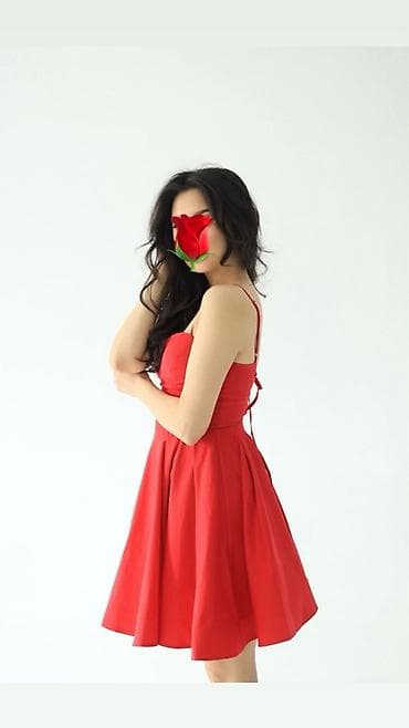 Аксессуарлар: Кече көйнөгү, Коктейл, Кыска модель, Жеңдери жок, Далысы ачык, S, M — 2