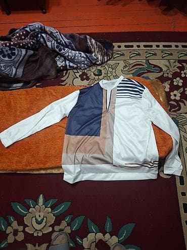 рубашку белую: Набор мужских футболок/лонгсливов: 1) Поло желтого цвета: - — 2