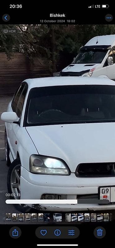 subaru b 4: Subaru Legacy: 1998 г., 2 л, Автомат, Газ, Седан — 7