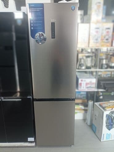 ноу: Муздаткыч Midea, Жаңы, Эки камералуу, No frost, 59 * 199 * 66, Бөлүп төлөө менен — 1