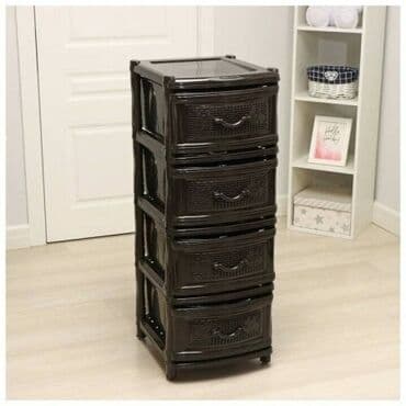 Тумба для вещей и одежды, Новый, Без зеркала, Пластик, Платная доставка, цвет - Коричневый at lalafo.kg Тумба для вещей и одежды, Новый, Без зеркала, Пластик, Платная доставка, цвет - Коричневый