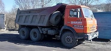 Песок, Ивановский карьер, В тоннах, Камаз