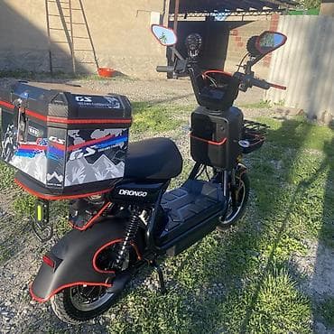 маленький дрон: Электроскутер Drongo — городской транспорт с расширенной комплектацией — 8