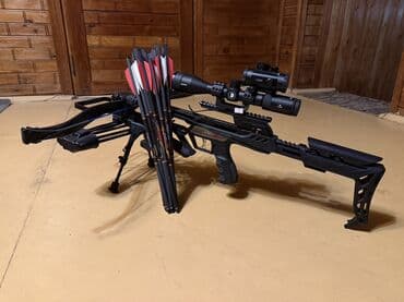 Арбалет Рекурсив. Jag 2 PRO. 80 кг. Запас стрел. Тетива американская