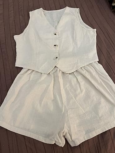 лен штаны: Летний костюм размер xs — 1