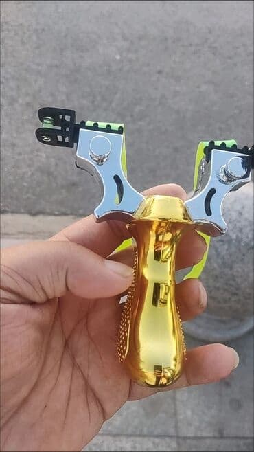 Музыкалык аспаптар: 🔥 Мощная профессиональная рогатка 🔥 Металлический корпус + камуфляжная — 9