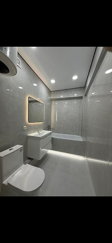 ысык куле: 1 бөлмө, 51 м², Элитка, 15 кабат, Евроремонт — 3
