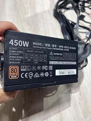 gigabyte p650b: Cooler Master MWE Bronze 450W (80+ Bronze) 💰 Цена: 2000 сом Продам — 2