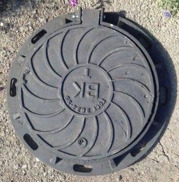 ош бочка: Люк чугунный, тип-Т, круглый, ВК, ГТС, ТС Область — 1