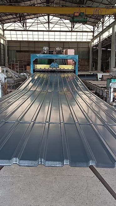 Профнастил стеновой/кровельный из оцинкованной стали с полимерным