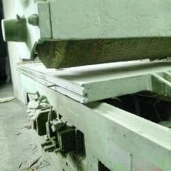 оборудование для производства бумажных стаканов бу: Промышленный полировальный станок с массивным столом подачи — 3