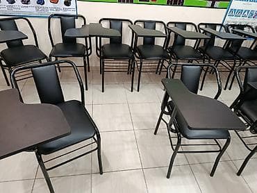 Школьный стул, Железо, цвет - Черный