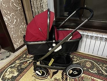 эгиз коляска: Балдар арабасы, Башка бренд, түсү - Кара, Колдонулган, Өзү алып кетүү, Акысыз жеткирүү, Акылуу жеткирүү — 6