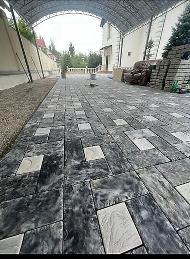 арзан гилем: Тротуарная плитка и брусчатка для дворов, подъездных дорожек и террас — 2