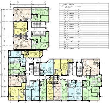 6: 1 комната, 33 м², Шлагбаум Элитка, 6 этаж, ПСО (под самоотделку) — 3