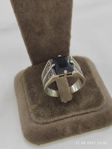 где можно купить обручальные кольца недорого: Кольцо, Печатка, Проба 925, Мужские, Новый — 4