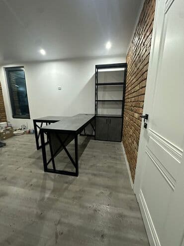 фабрика мебели столы кухонные: Буйрутма эмеректер, Идиштер сакталуучу шкаф, Илгичтер, Витрина, горка — 7