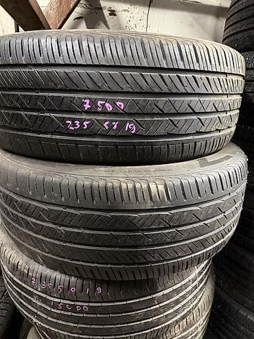 19: Шины 235 / 55 / R 19, Лето, Б/у, Пара, Легковые, Корея — 2