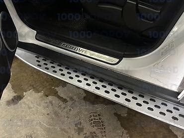 парог степ: Наружные накладки порогов Chevrolet, 2006 г., Новый, Оригинал — 1