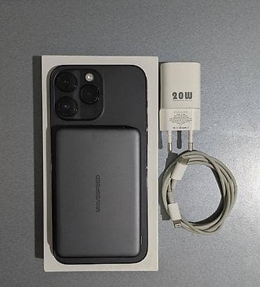 aiphone x: IPhone 14 Pro Max, Б/у, 128 ГБ, Jet Black, Наушники, Зарядное устройство, Защитное стекло, 81 % — 3