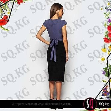 m16 mini: Повседневное платье, Короткая модель, На запах, M — 4